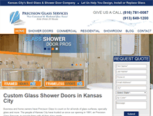 Tablet Screenshot of kcprecisionglass.com